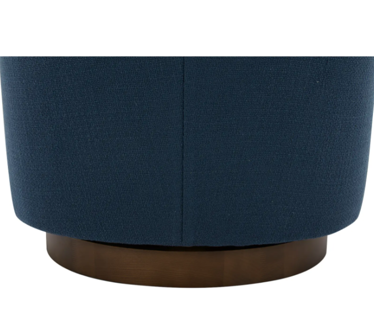 Oscar Swivel Chair - Dark Atlantic