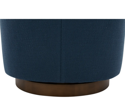 Oscar Swivel Chair - Dark Atlantic