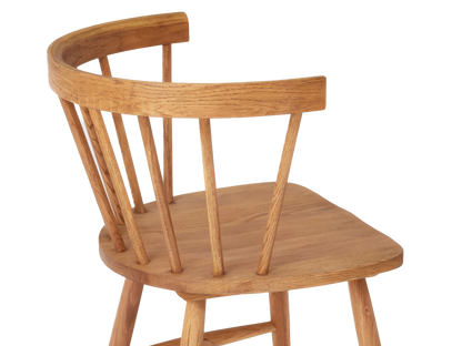 Lyla Armchair - Oak - Set of 2