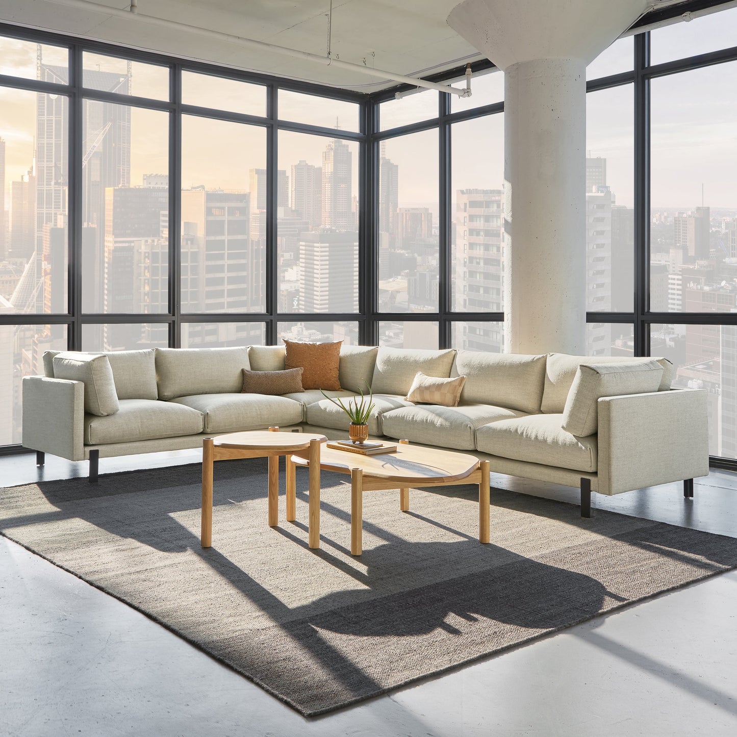 Gus* Modern Silverlake Sectional XL