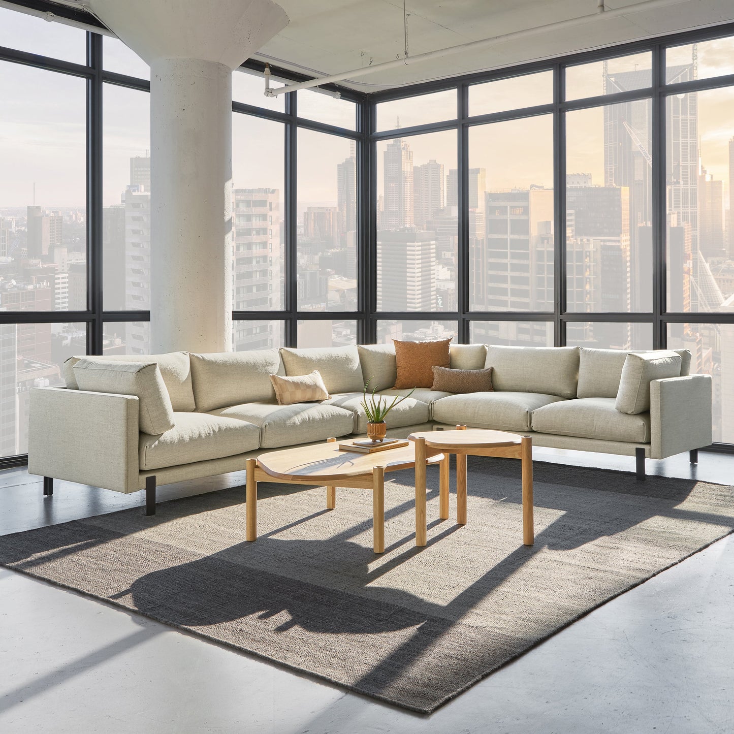 Gus* Modern Silverlake Sectional XL