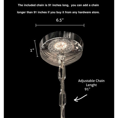 Starburst Chandelier 47 Wide Crystal Lighting Fixture