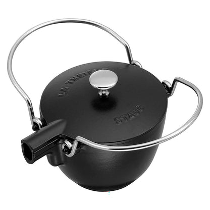 STAUB Cast Iron 1-qt Round Tea Kettle