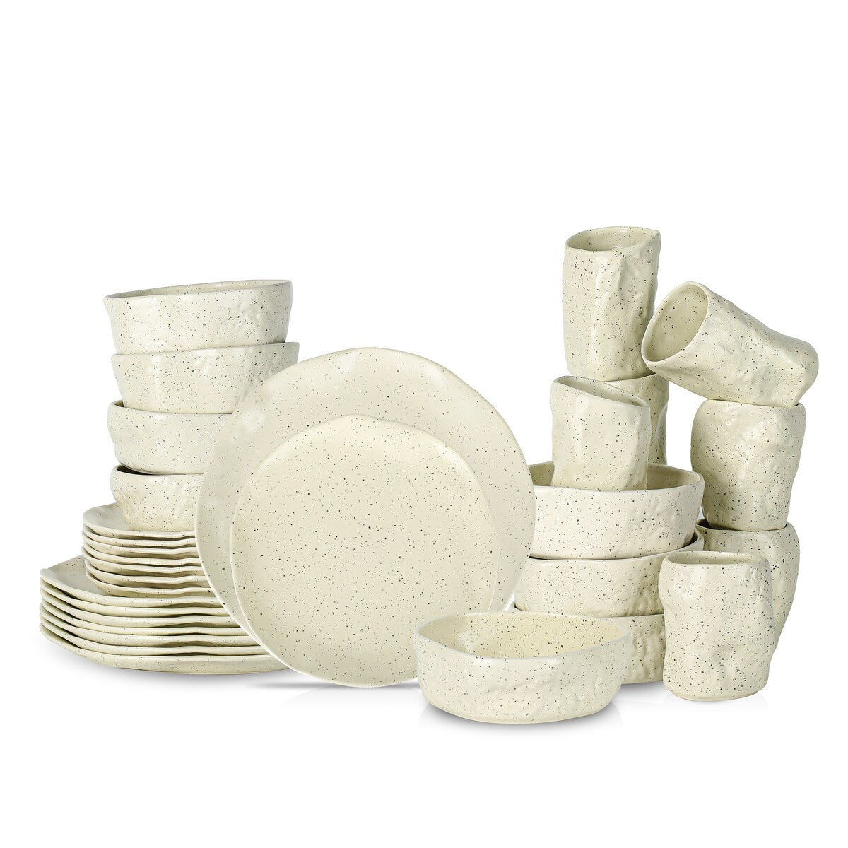 Stone by Mercer Project ATIK Stoneware Dinnerware Set