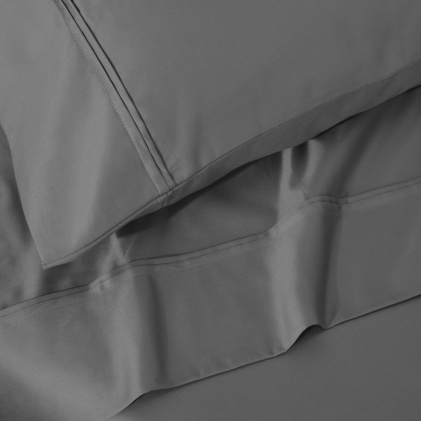 Superior Egyptian Cotton 1200 Thread Count Eco-Friendly Solid Sheet Set