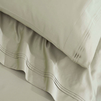 Superior Egyptian Cotton 1500 Thread Count Deep Pocket Solid Sheet Set