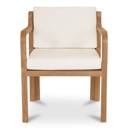 Nestor Outdoor Dining Chair White