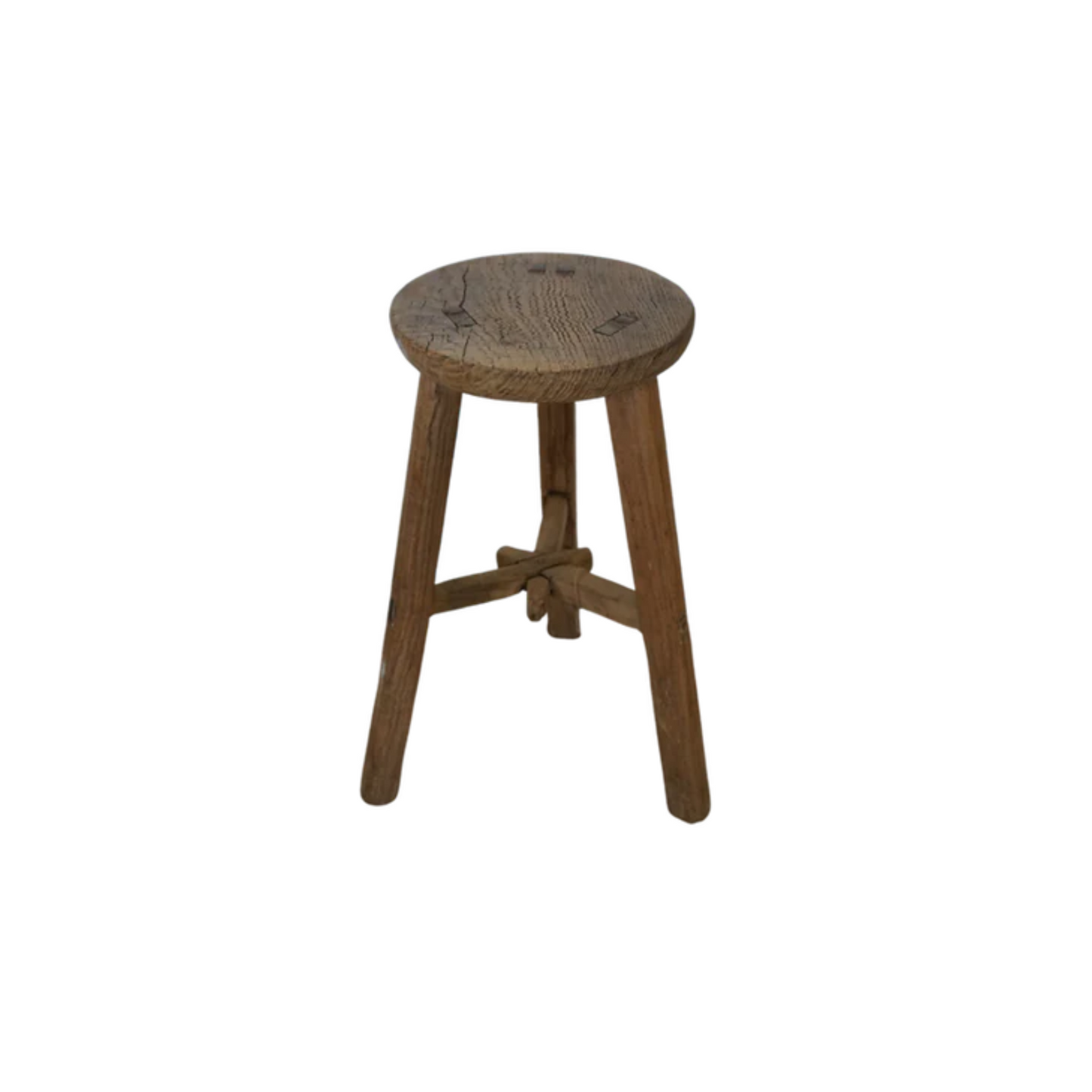 Nelly Vintage Round Stool