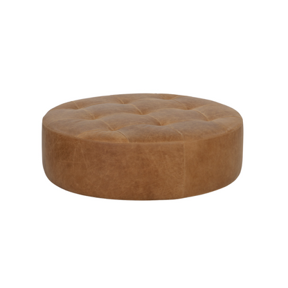 Nila Leather Ottoman