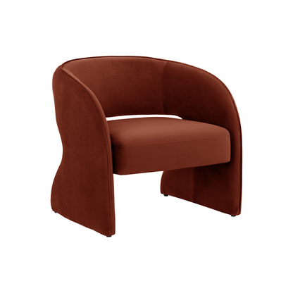 Rosie Lounge Chair - Meg Rust