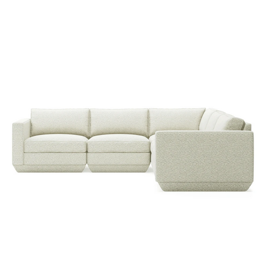Gus* Modern Podium 5 Piece Sectional