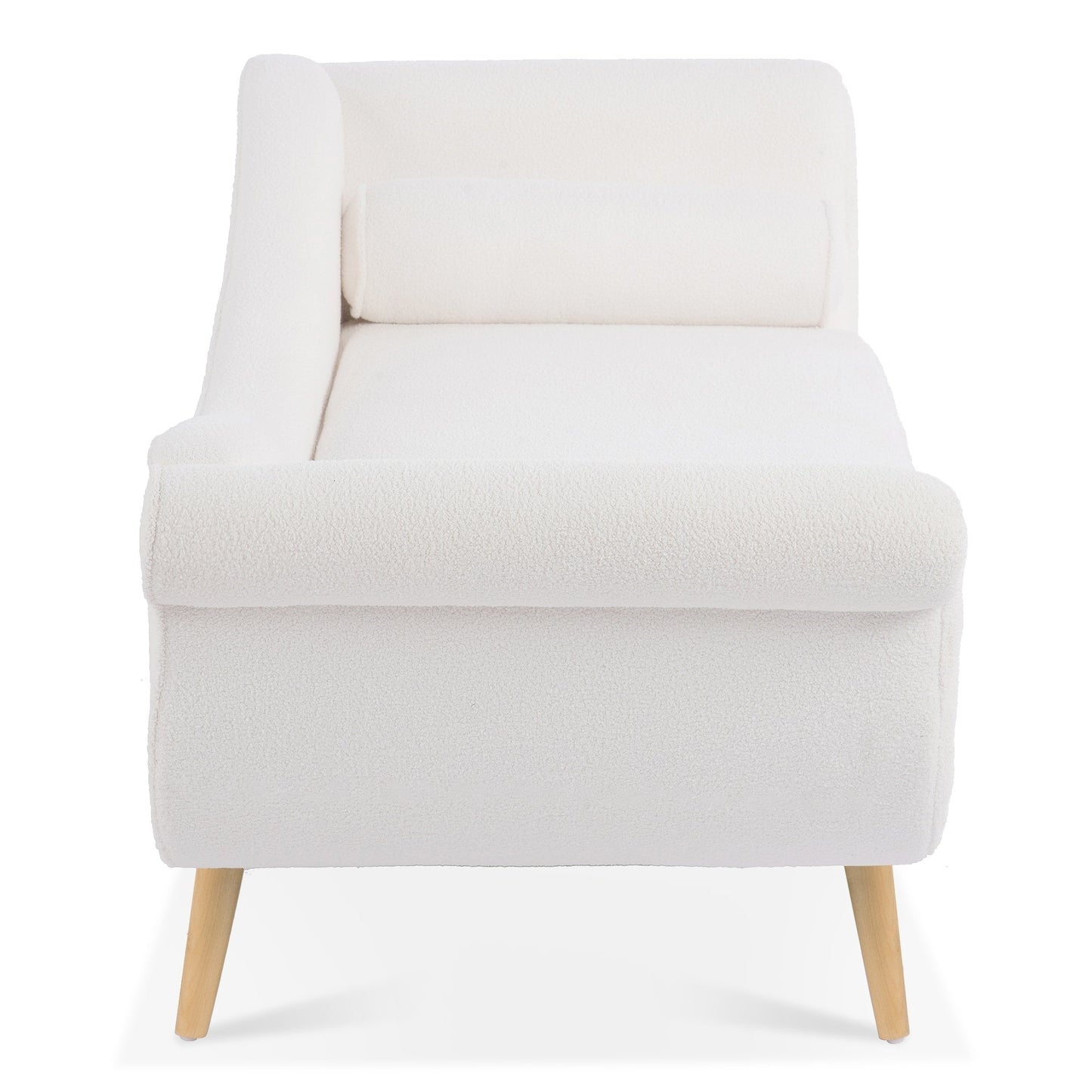 Vintage Chaise Lounge with Scroll Arms by Christopher Knight Home