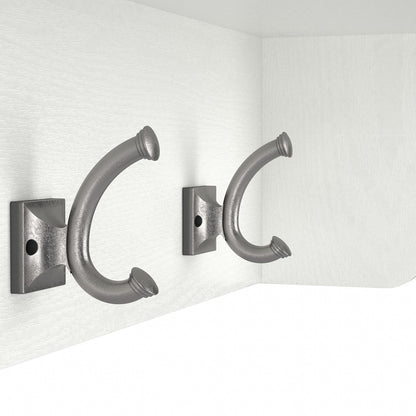 Woodland 40W Wall Mounted Coat Rack with Shelf by Bush Furniture