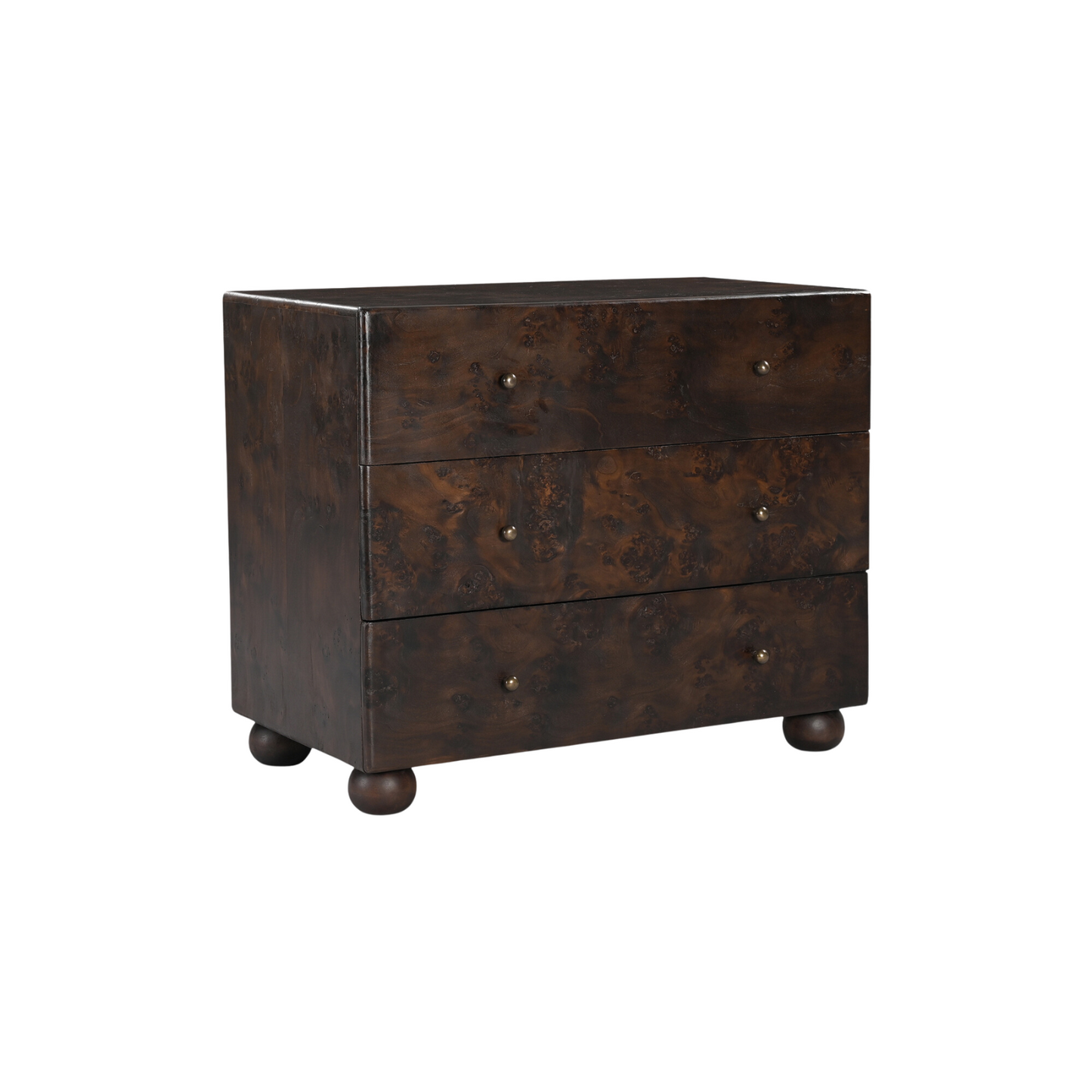 Yen 3 Drawer Nightstand