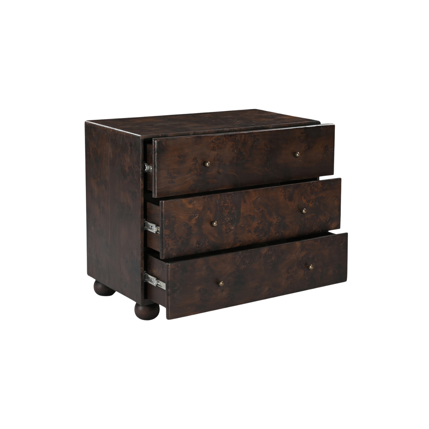Yen 3 Drawer Nightstand