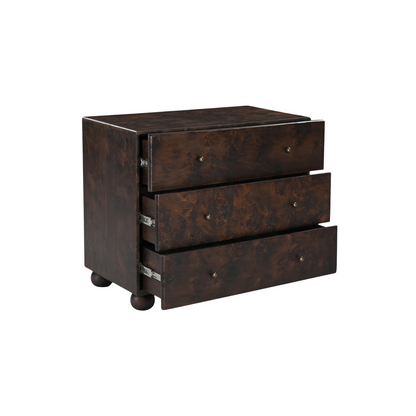 Yen 3 Drawer Nightstand