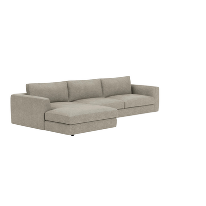Cello Two-Piece Sectional With Chaise - Coda Concrete
