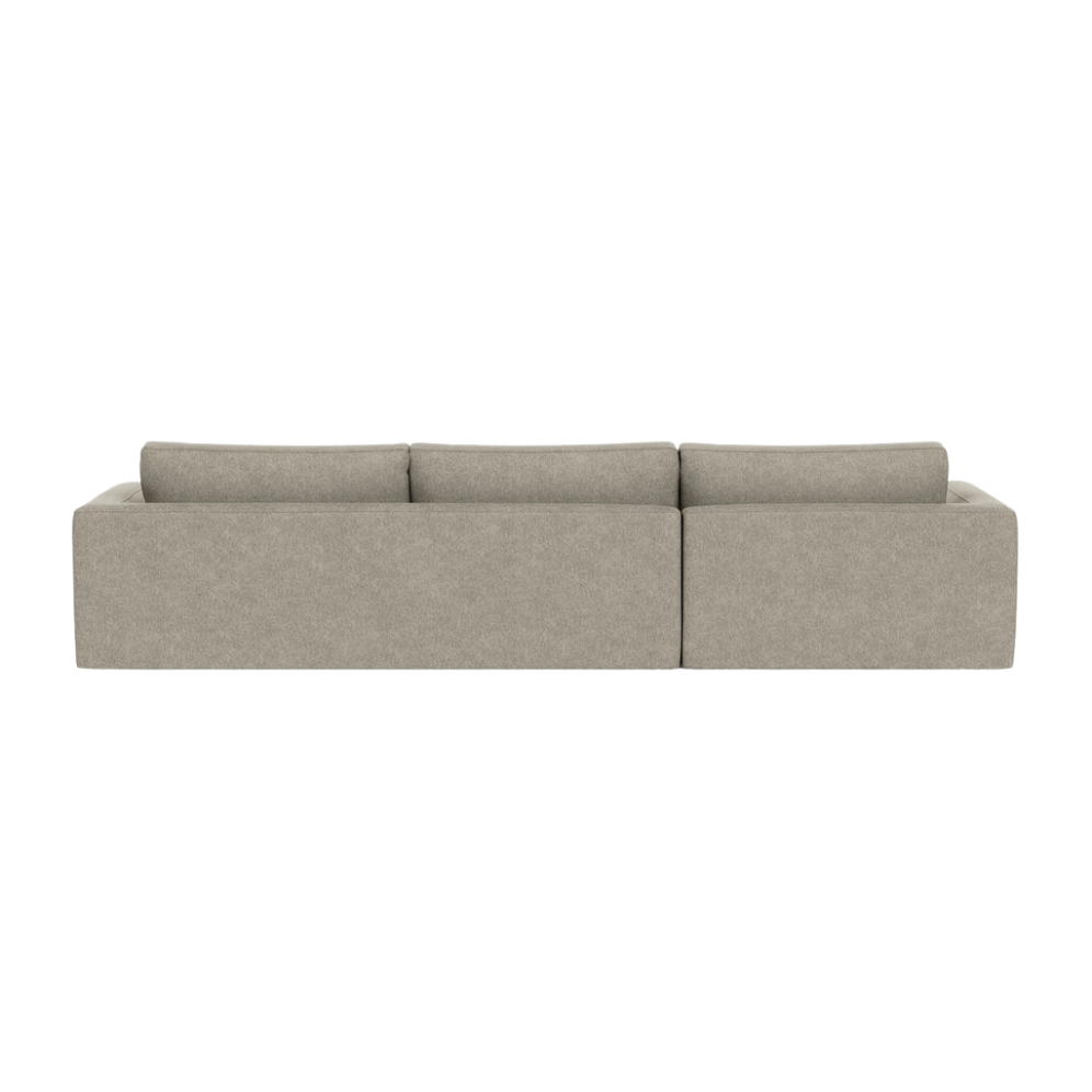 Cello Two-Piece Sectional With Chaise - Coda Concrete