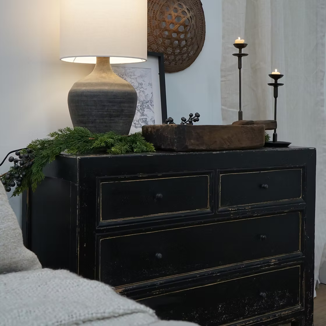 Ronan Reclaimed Wood Nightstand - Large