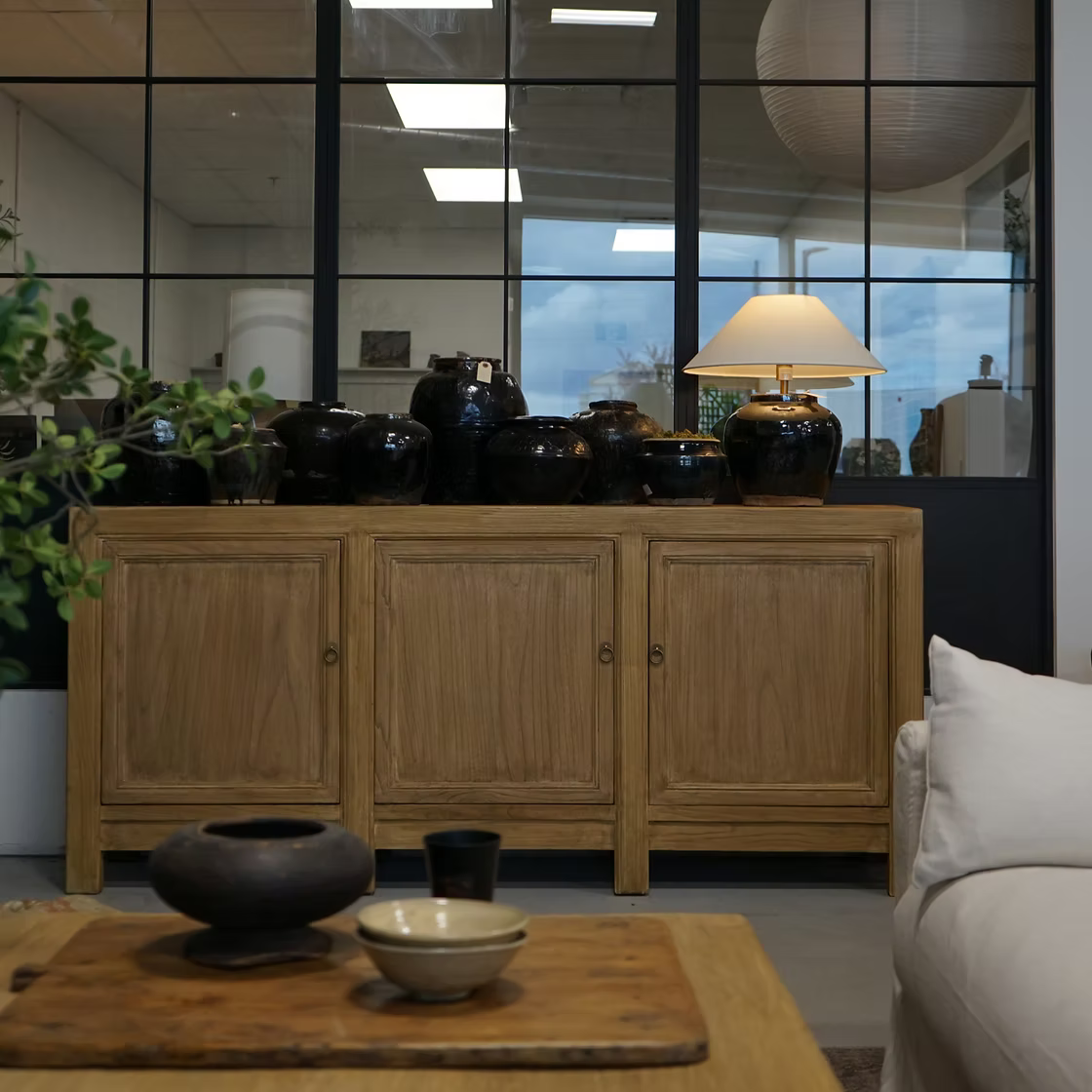 Ginger Reclaimed Wood Sideboard