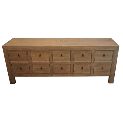 Reid 10 drawer Reclaimed Wood Sideboard