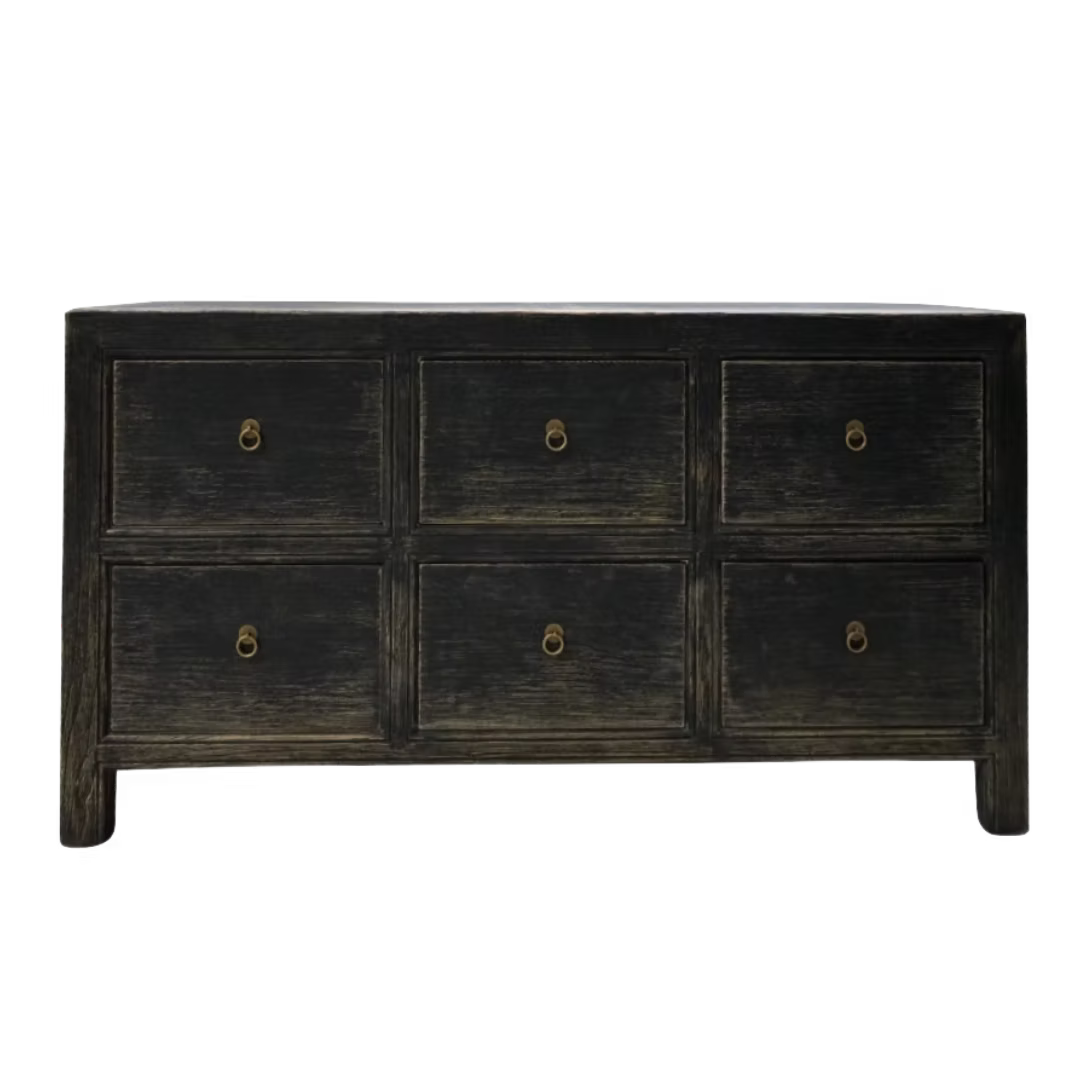 Reid 6 drawer Reclaimed Wood Sideboard