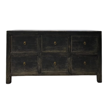 Reid 6 drawer Reclaimed Wood Sideboard
