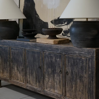 Bowie Weathered Black Sideboard