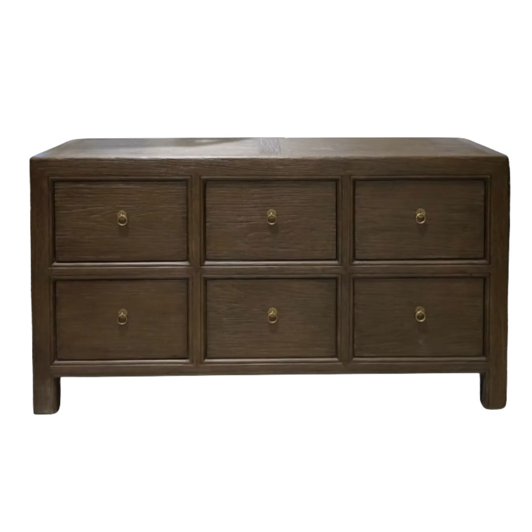 Reid 6 drawer Reclaimed Wood Sideboard