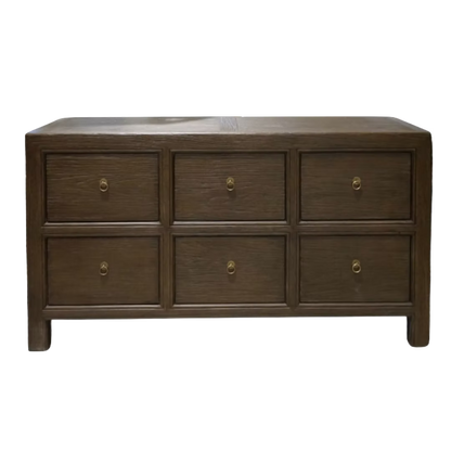 Reid 6 drawer Reclaimed Wood Sideboard