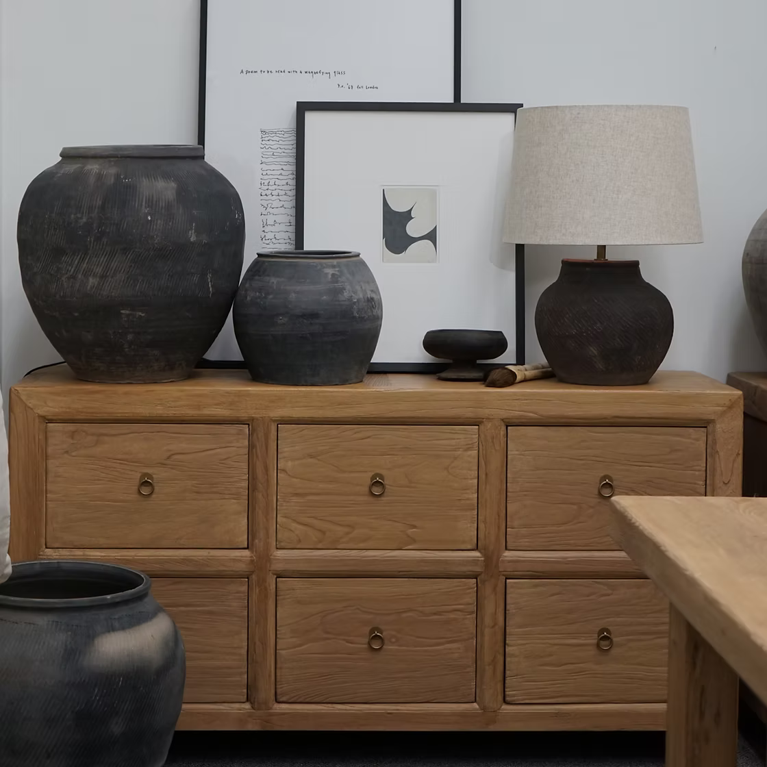 Reid 6 drawer Reclaimed Wood Sideboard