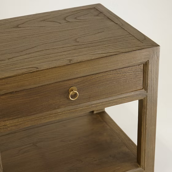 Sutton Reclaimed Wood Nightstand