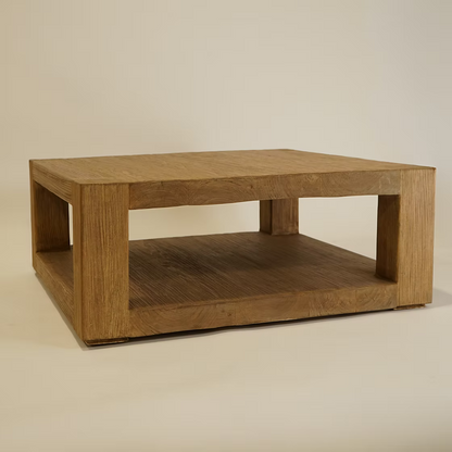 Arlo Reclaimed Wood Square Coffee Table