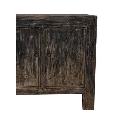 Bowie Weathered Black Sideboard