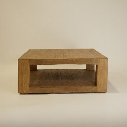 Arlo Reclaimed Wood Square Coffee Table