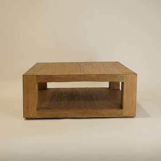 Arlo Reclaimed Wood Square Coffee Table
