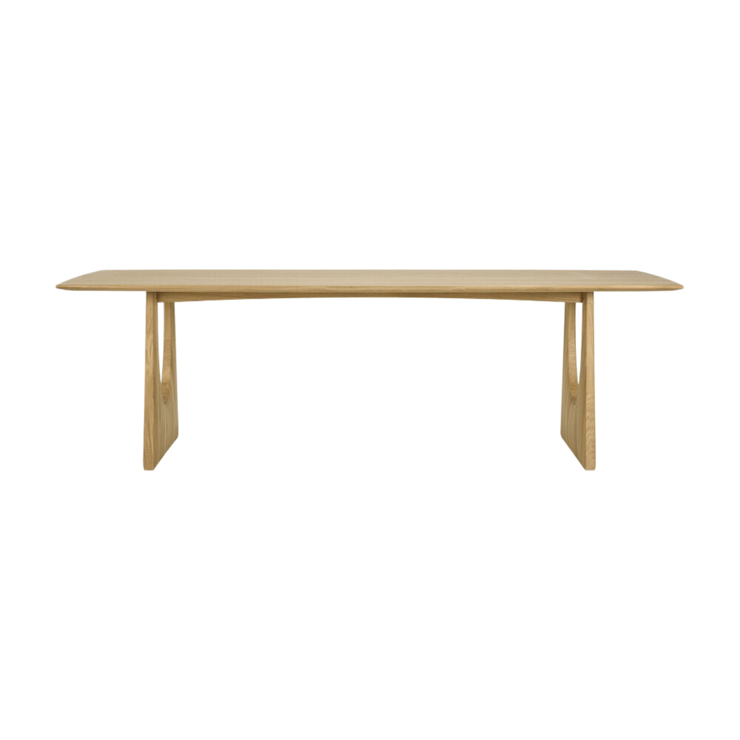 Geometric Dining Table - Oak