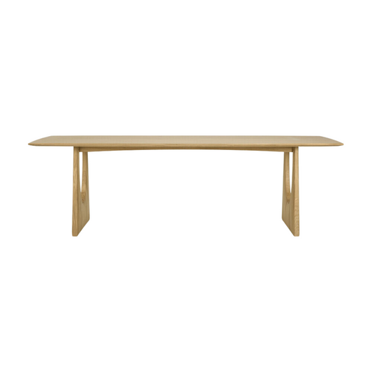 Geometric Dining Table - Oak