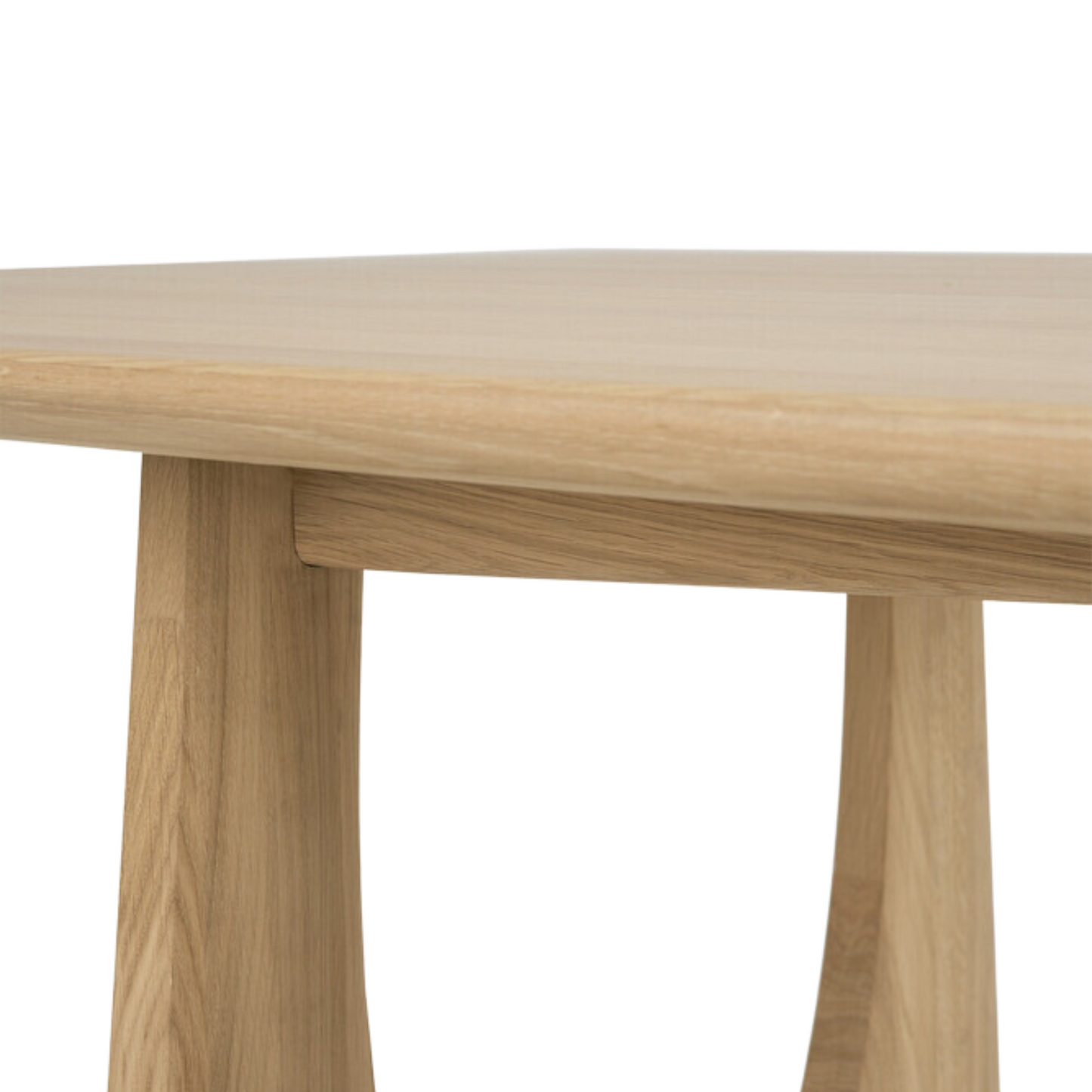 Geometric Dining Table - Oak