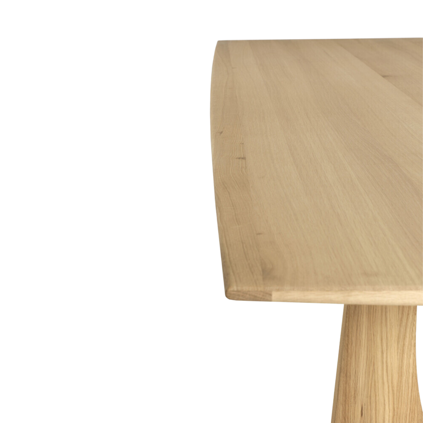 Geometric Dining Table - Oak