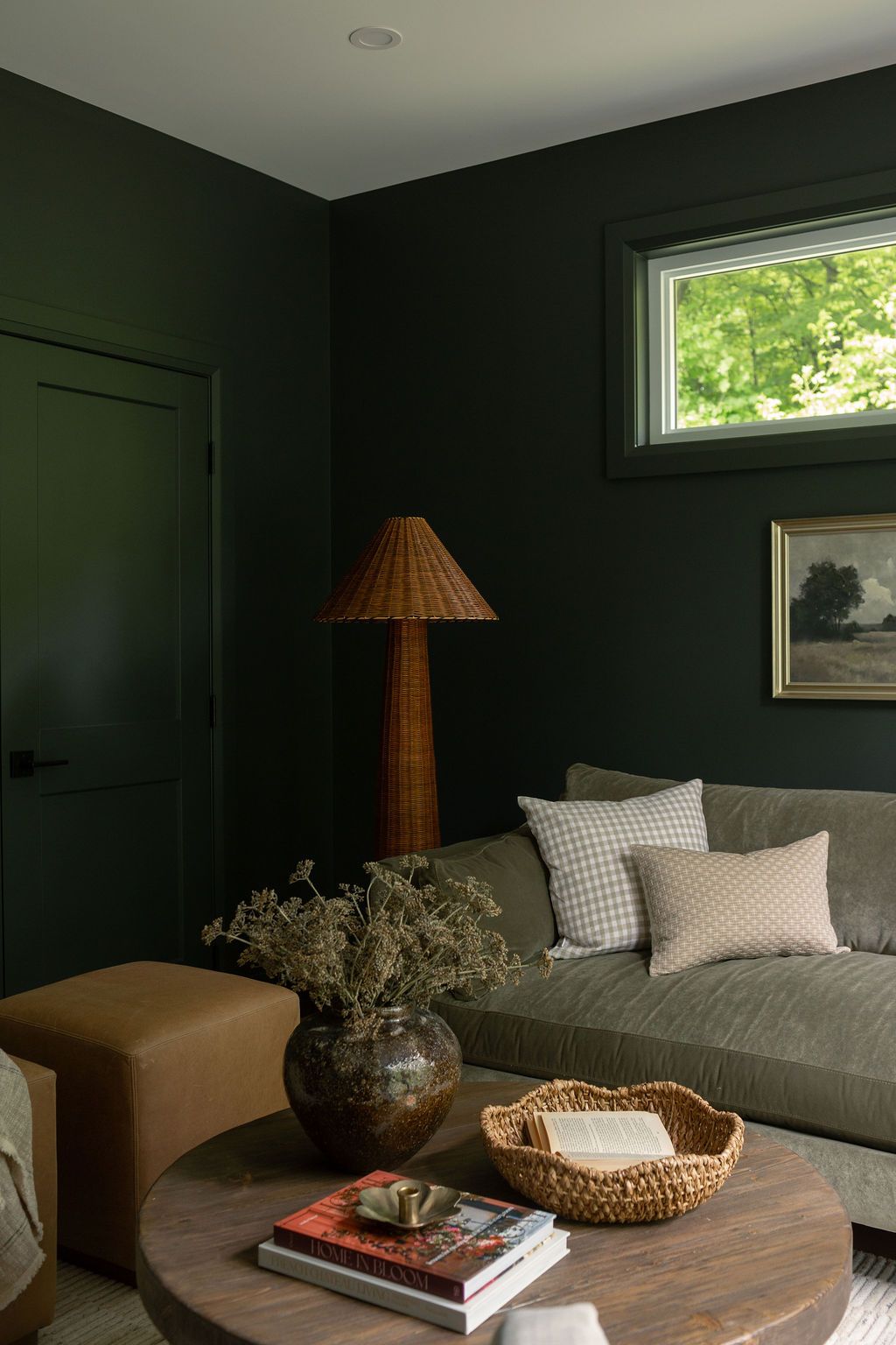 Lawrence Round Reclaimed Wood Coffee Table - Aged Brown