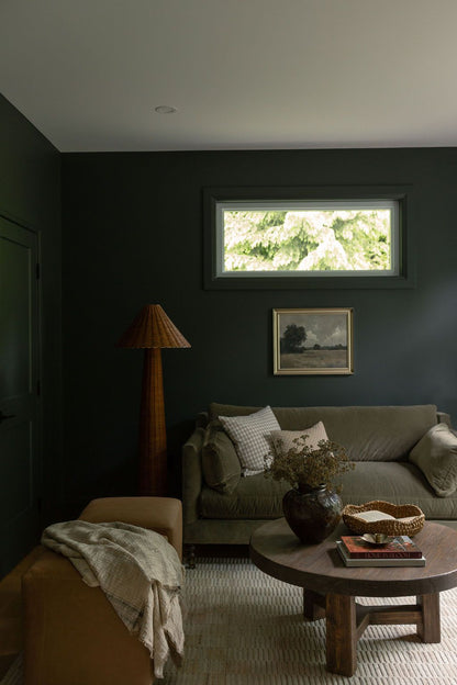 Lawrence Round Reclaimed Wood Coffee Table - Aged Brown