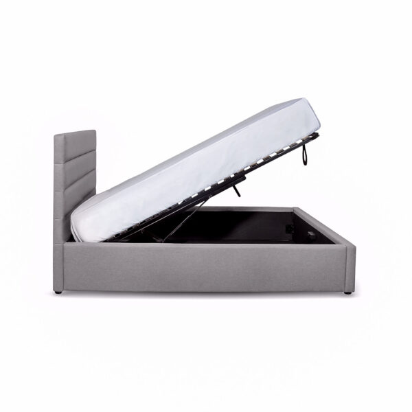 Jasmin Storage Bed - Greige