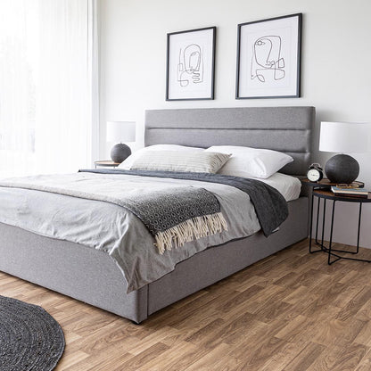 Jasmin Bed - Grey