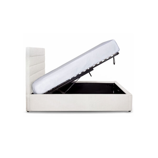 Jasmin Storage Bed - Cream
