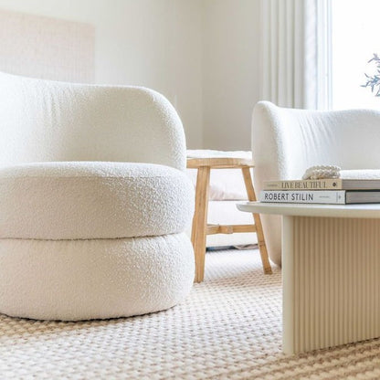 Short Dobbie Reclaimed Stool - Natural