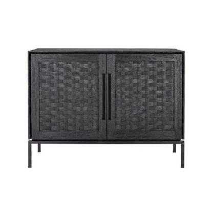 Derek Two Door Dresser - Charcoal