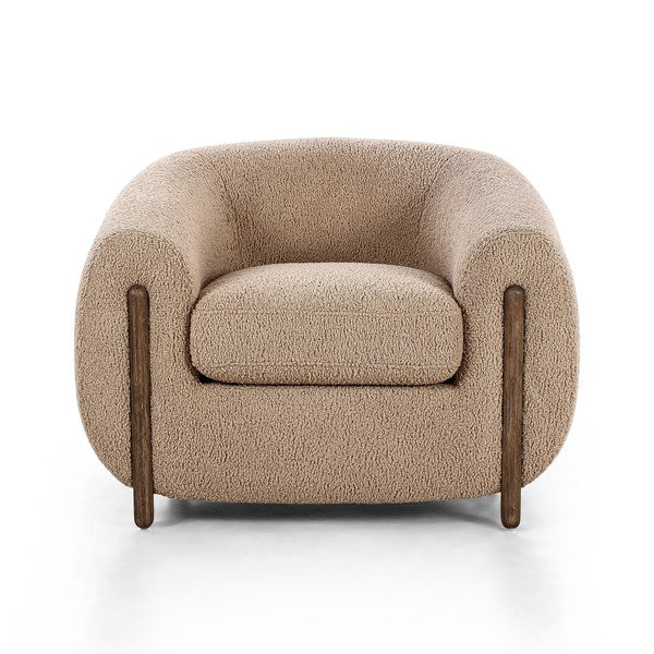 Lyon Chair - Sheepskin Camel