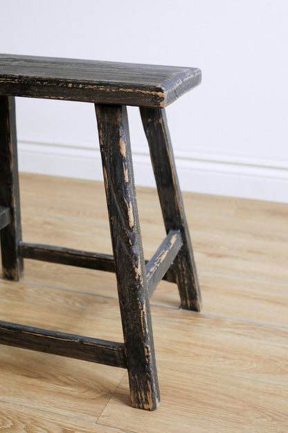 Daisy Reclaimed Elm Wood Accent Table/Stool