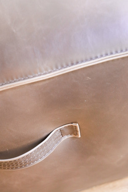 Aiden Ottoman / Dark Brown